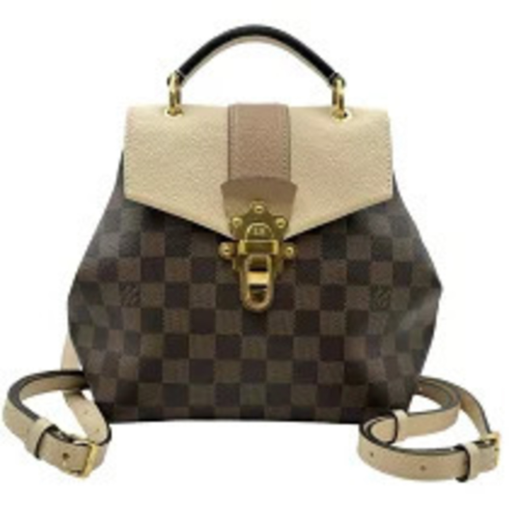 Louis Vuitton Clapton Brown Damier Backpack Daypack